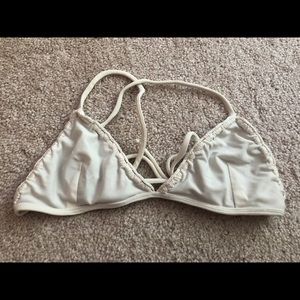 Posh Pua Hoku Bikini Top in Sand Size Large
